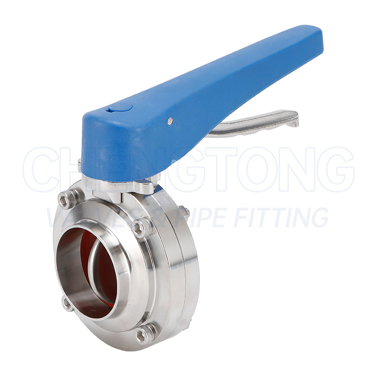 鸭嘴式焊接蝶阀