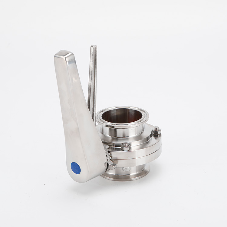 不锈钢鸭嘴式快装蝶阀