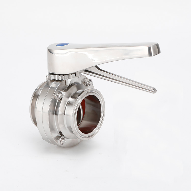 不锈钢鸭嘴式快装蝶阀