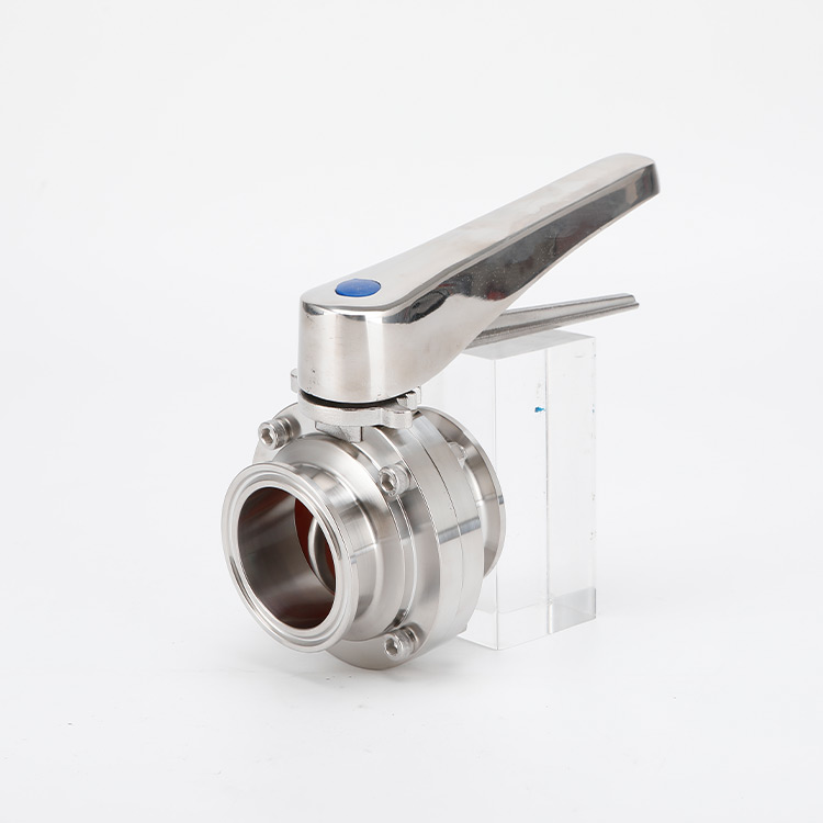 不锈钢鸭嘴式快装蝶阀