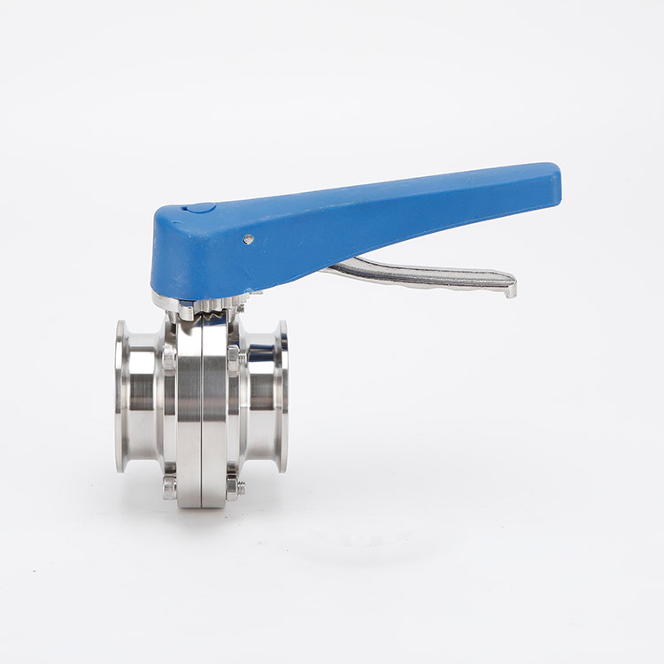 鸭嘴式快装蝶阀