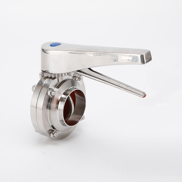 不锈钢鸭嘴式焊接蝶阀