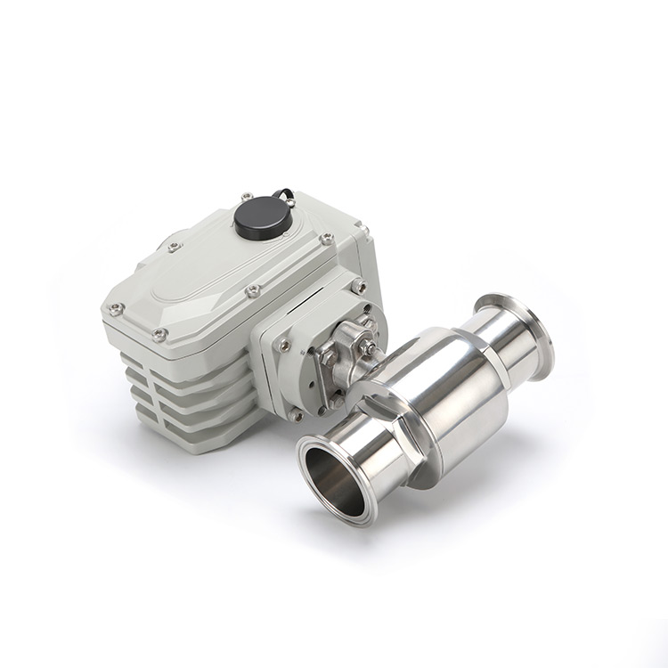 电动快装直通球阀