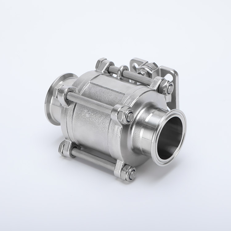 全包高平台三片式快装球阀