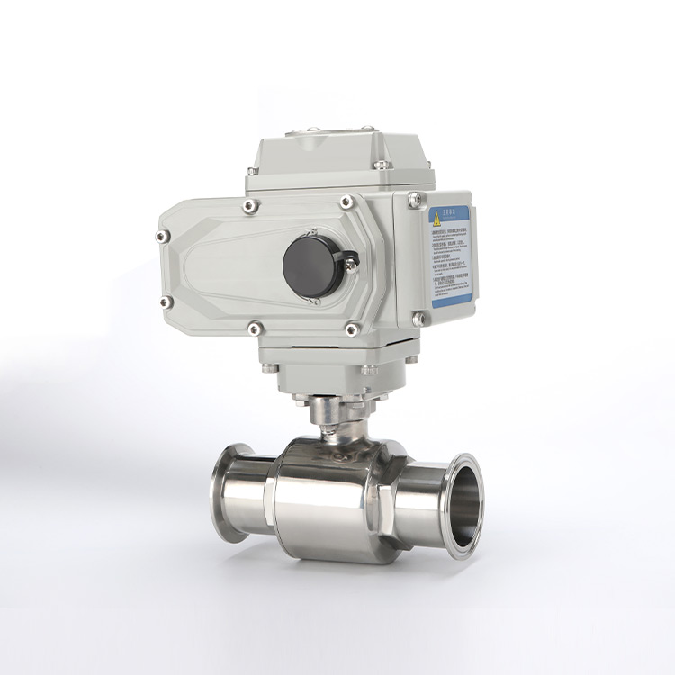 电动快装直通球阀