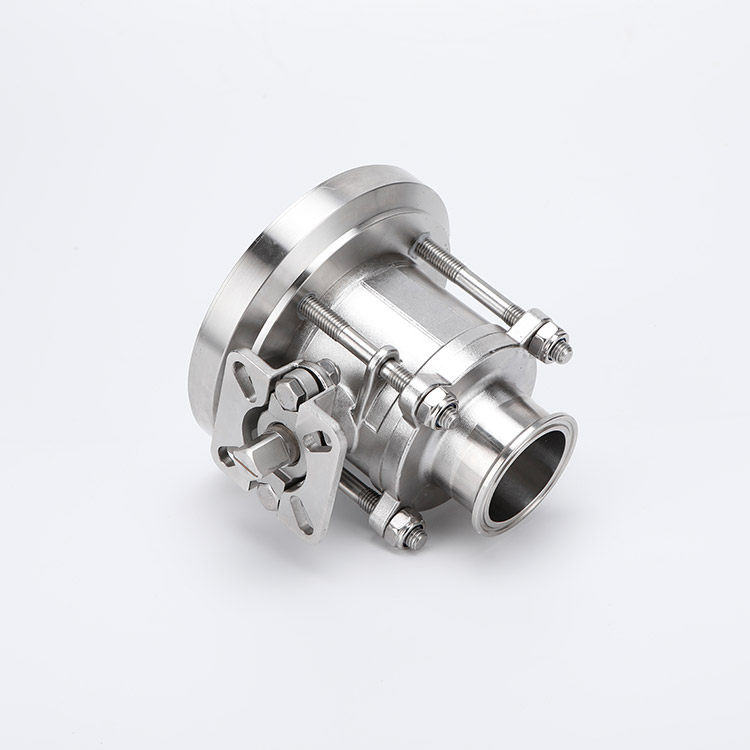 高平台三片式罐底球阀