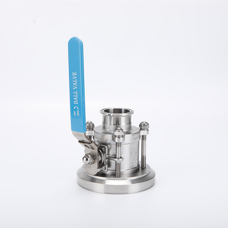 全包三片式罐底球阀