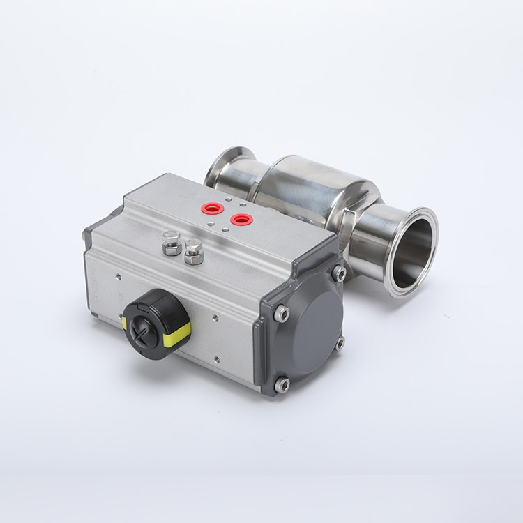 气动快装直通球阀