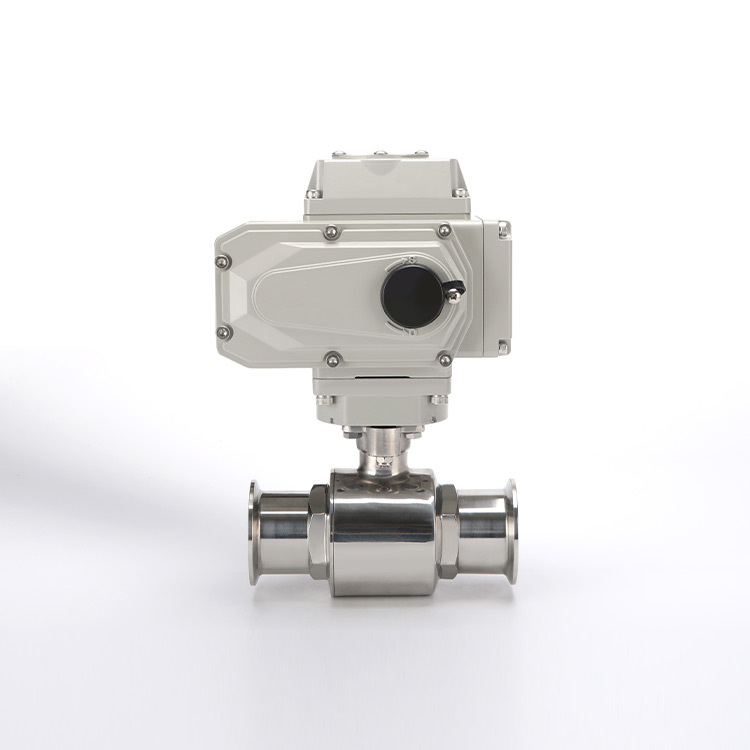 电动快装直通球阀