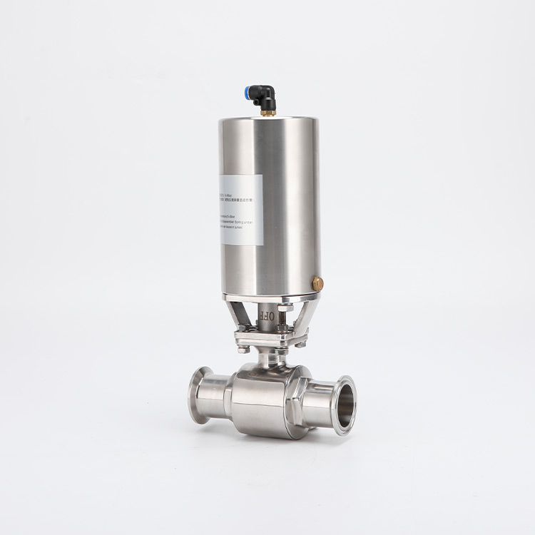 单作用立式气动球阀