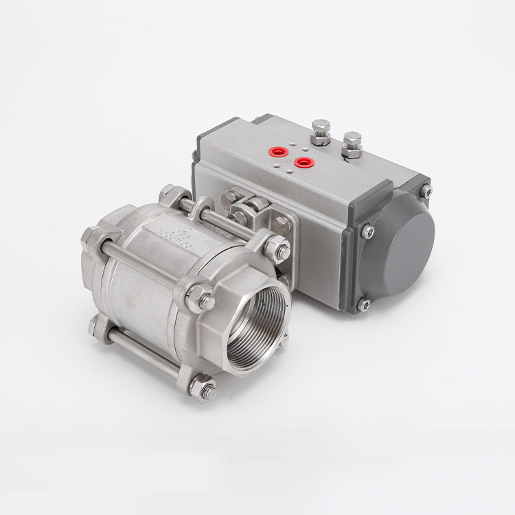 气动内螺纹球阀